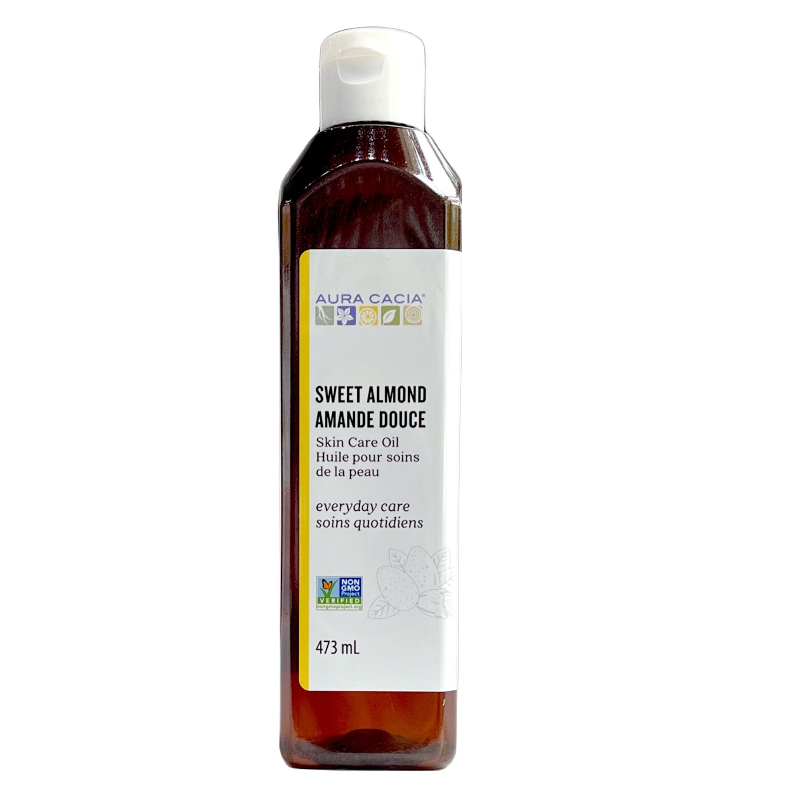 Aura Cacia Sweet Almond Pure Skin Care Oil (473ml)