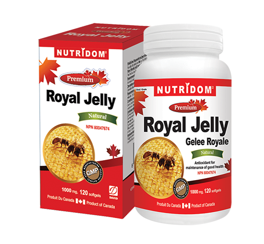 Nutridom Royal Jelly 1000mg (120 Softgels)