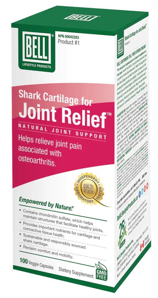 Bell Shark Cartilage for Joint Relief™ (100 caps)