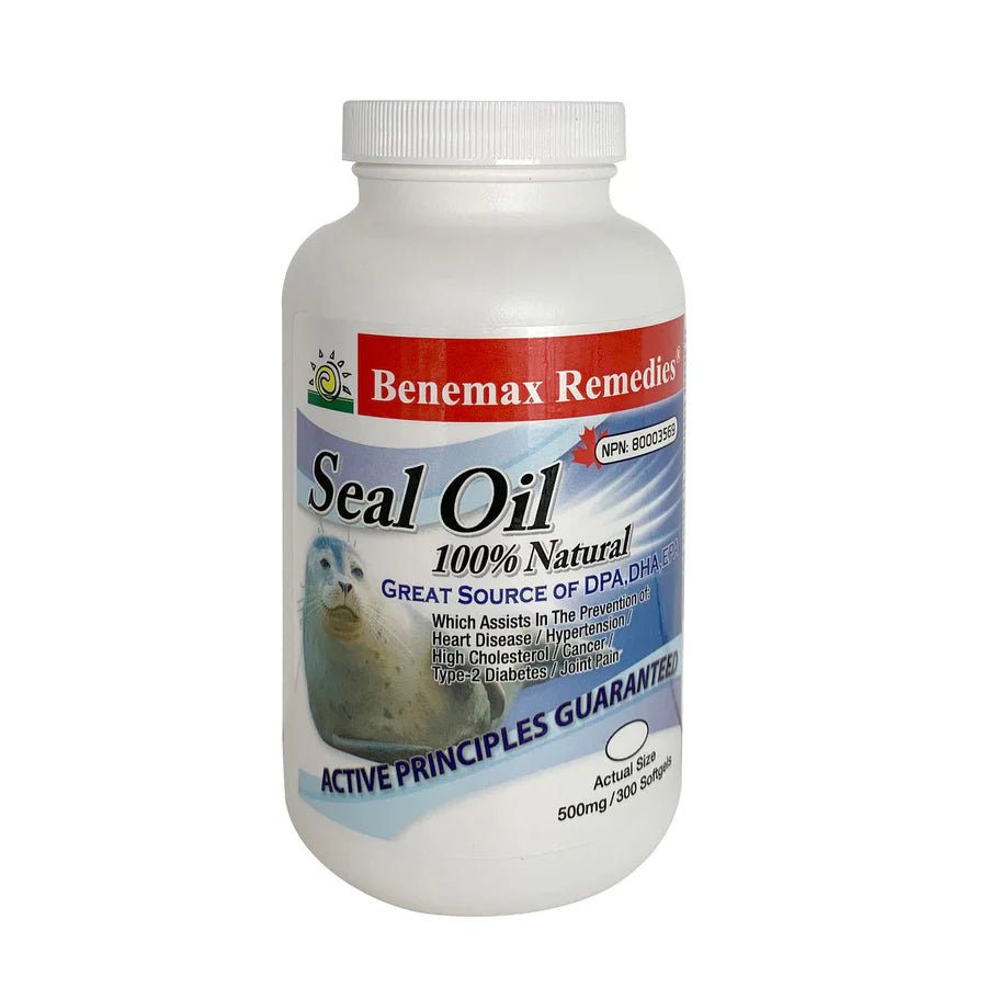 Benemax Remedies Seal OIl 500mg x 300Softgels