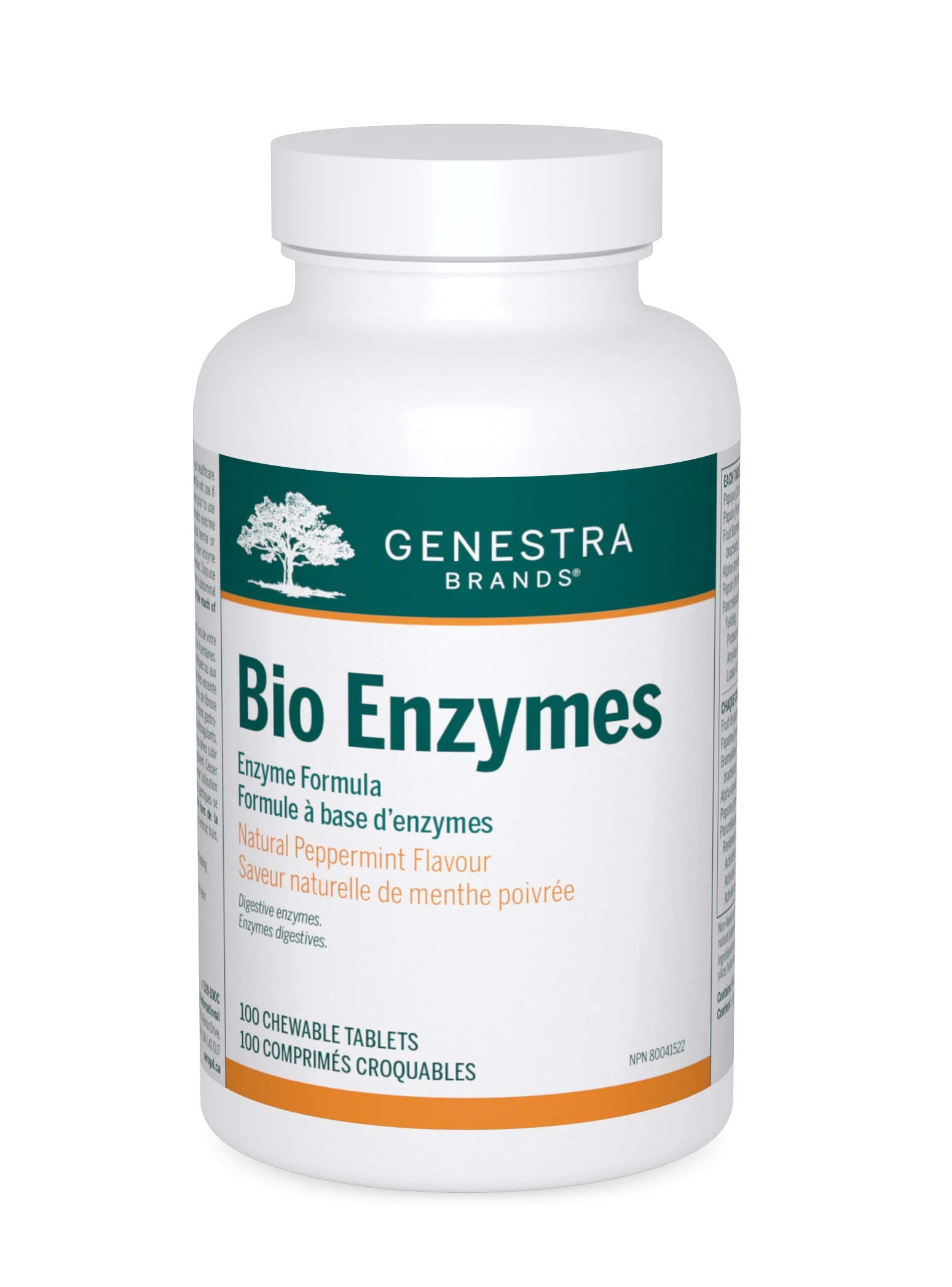Genestra Bio Enzymes (100 Chewable Tablets)