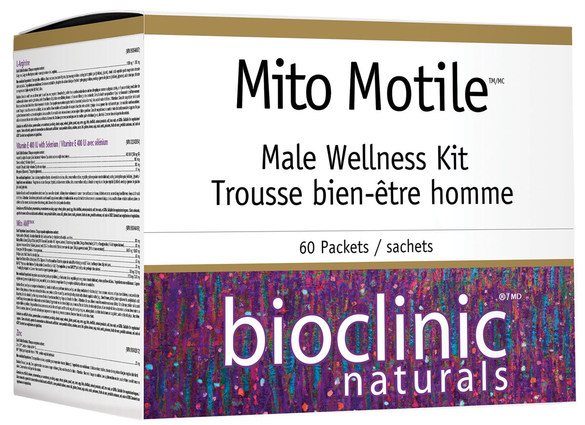BioClinic Mito Motile® Male Wellness Kit (60 packets) - preorder
