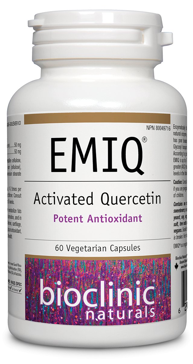 BioClinic Naturals EMIQ® Activated Quercetin 50 mg (60 vcaps)