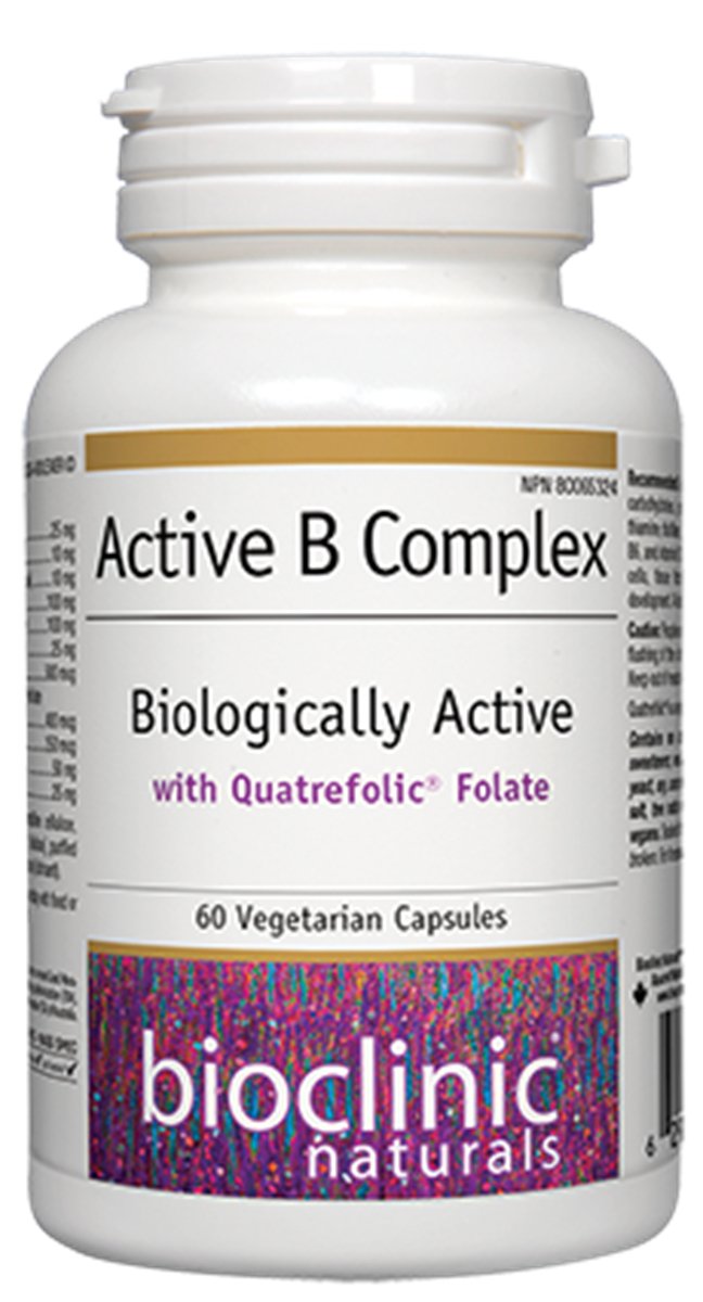 BioClinic Naturals enhanced B Complex (60 Vcaps)