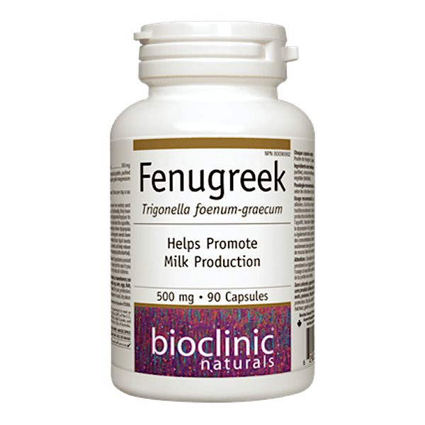 Bioclinic Naturals Fenugreek 500mg (90 caps)