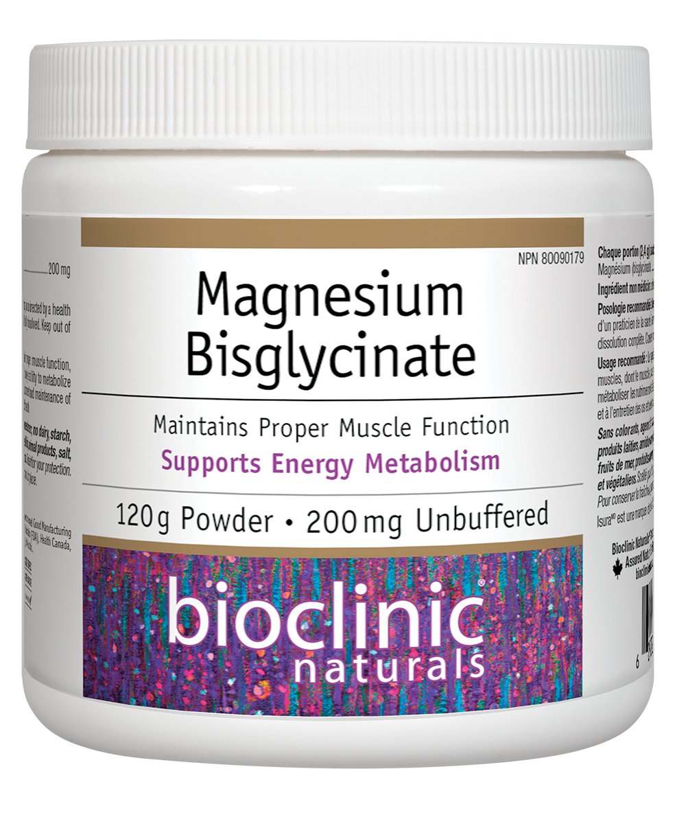 BioClinic Naturals Magnesium Bisglycinate (200 mg)