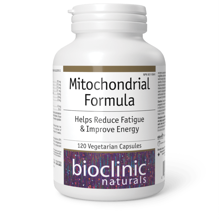 BioClinic Naturals Mitochondrial Formula (120 vcaps)