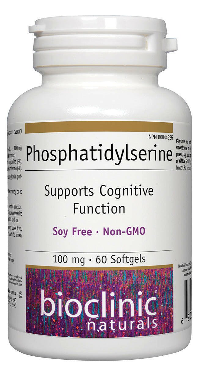 BioClinic Naturals Phosphatidylserine 100mg (60 Softgels)