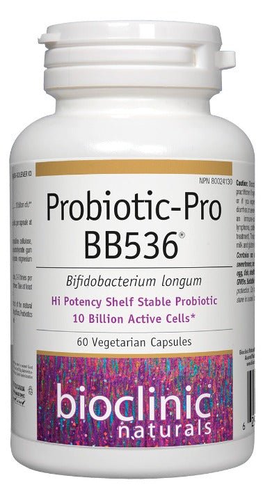 BioClinic Naturals Probiotic - Pro BB536 (60 vcaps)