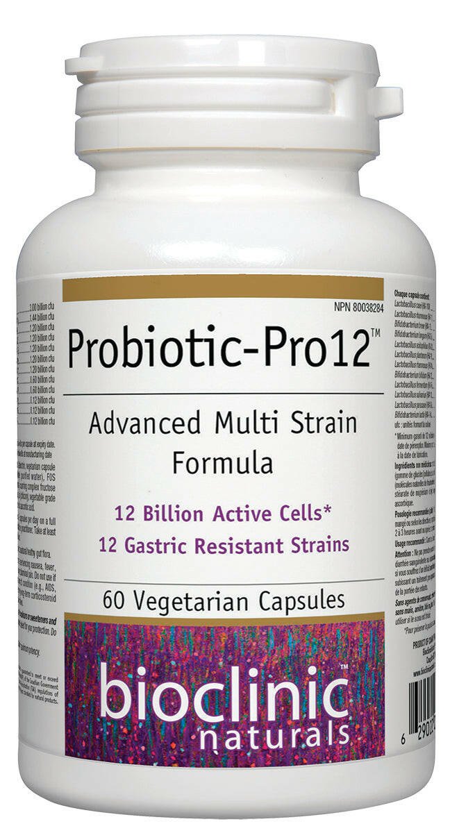 BioClinic Naturals Probiotic Pro12 (60 vcaps)