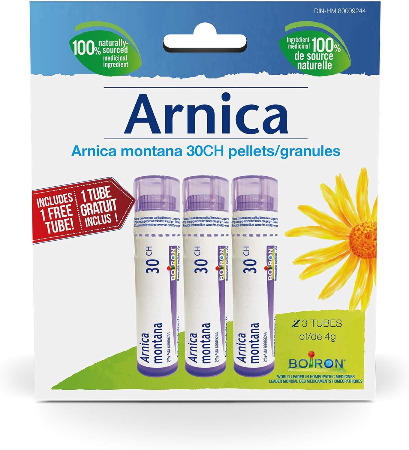 Boiron Arnica Montana 30ch (Pack of 3 tubes)