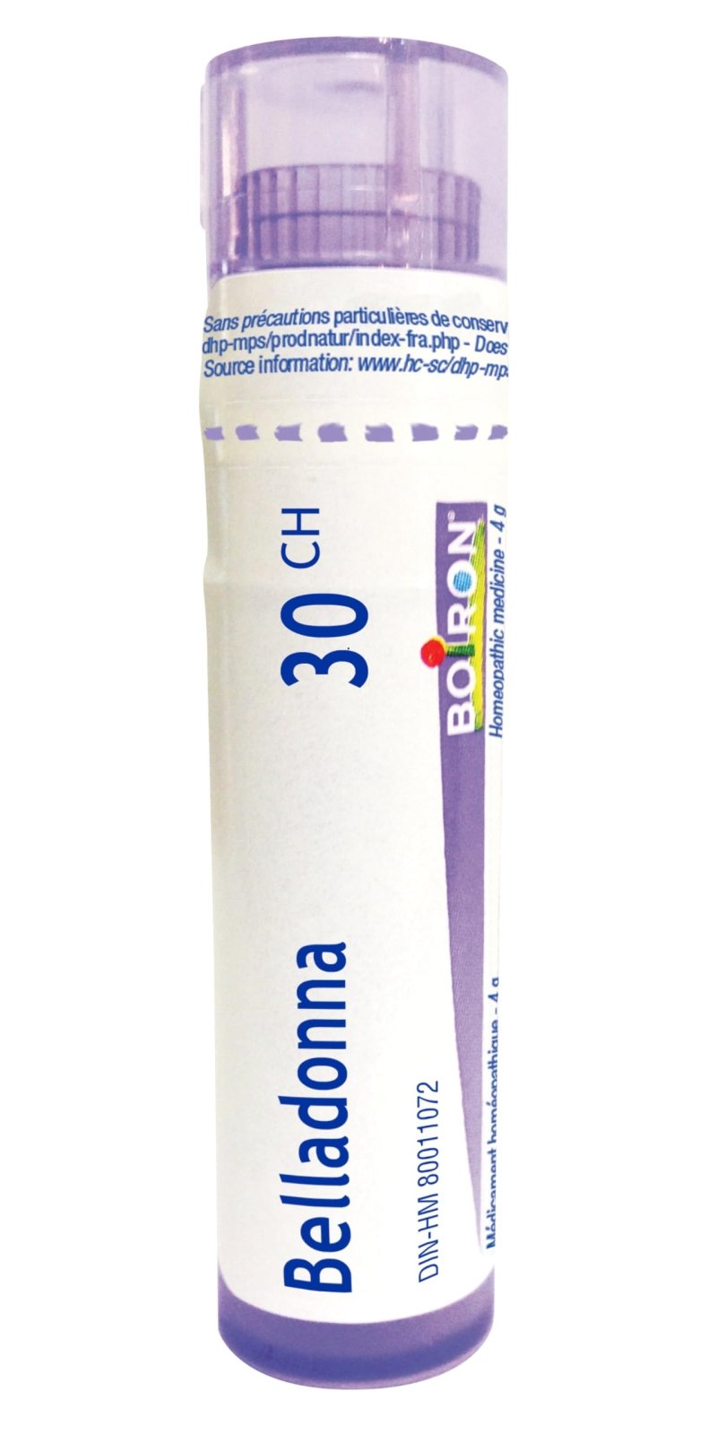 Boiron Belladonna 30CH (80 Pellets / 1 tube)