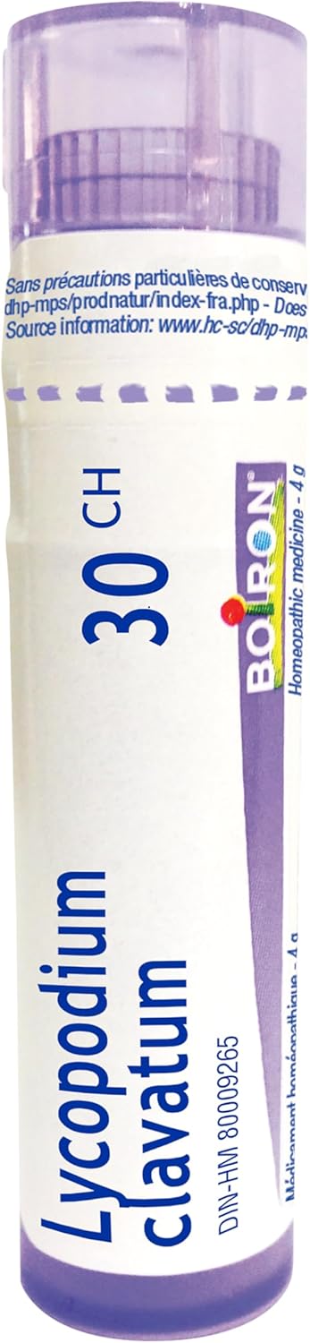 Boiron Lycopodium Clavatum 30CH (80 Pellets / 1 tube)
