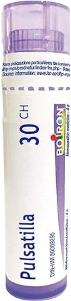 Boiron Pulsatilla 30CH (80 Pellets / 1 tube)