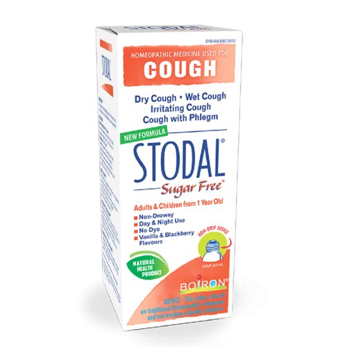 Boiron Stodal Cough Syrup - Sugar Free (200 mL)