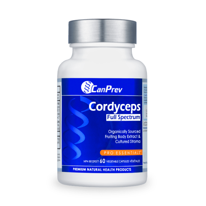 CanPrev Cordyceps Full Spectrum (60 V - Caps)