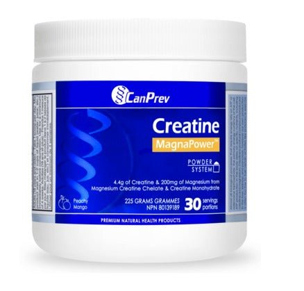 CanPrev Creatine MagnaPower Powder Peachy Mango (225 grams)