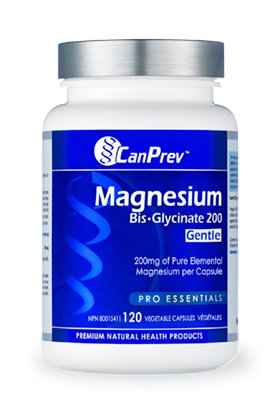 CanPrev Magnesium Bis - Glycinate 200 Gentle (120 Vcaps)