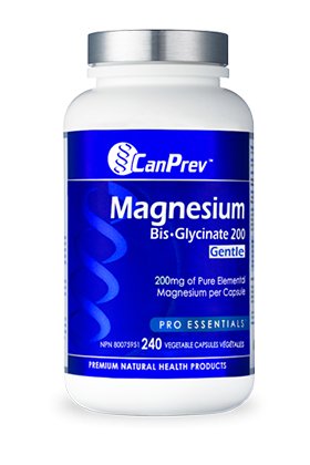 CanPrev Magnesium Bis - Glycinate 200 Gentle (120 Vcaps)