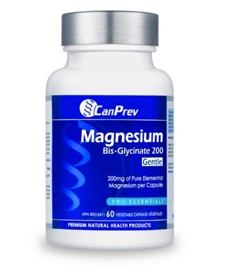 CanPrev Magnesium Bis-Glycinate 200 Gentle (60 Vcaps)