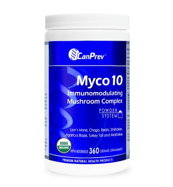 CanPrev Myco10 Immunomodulating Mushroom Complex (360g)