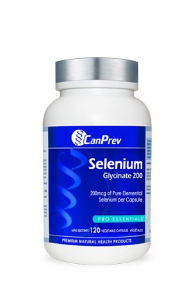 CanPrev Selenium Glycinate 200mcg (120 Vcaps)