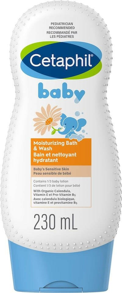 Cetaphil Baby Moisturizing Bath and Wash (230mL)