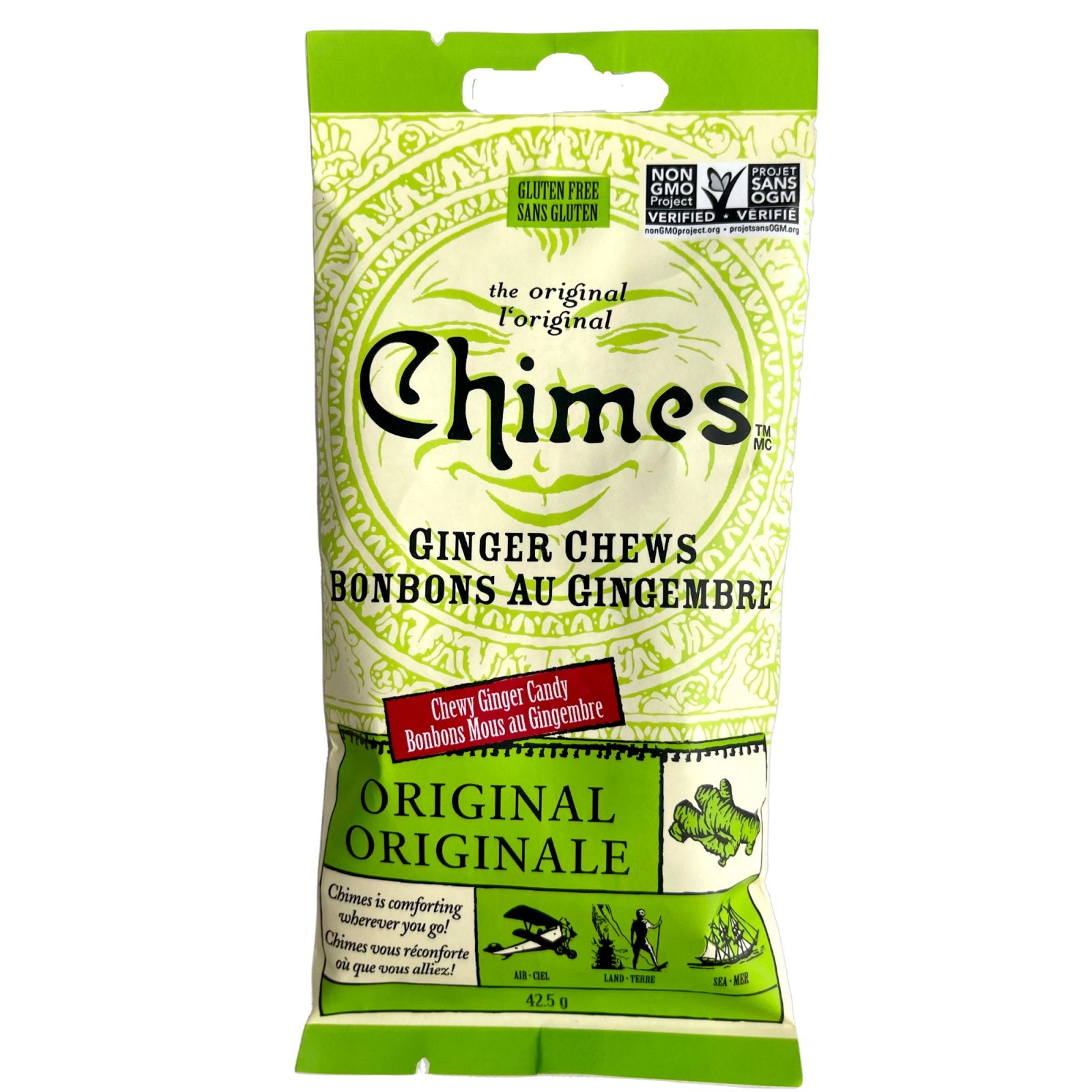 Chimes Chewy Ginger Candy - Original (42.5g)