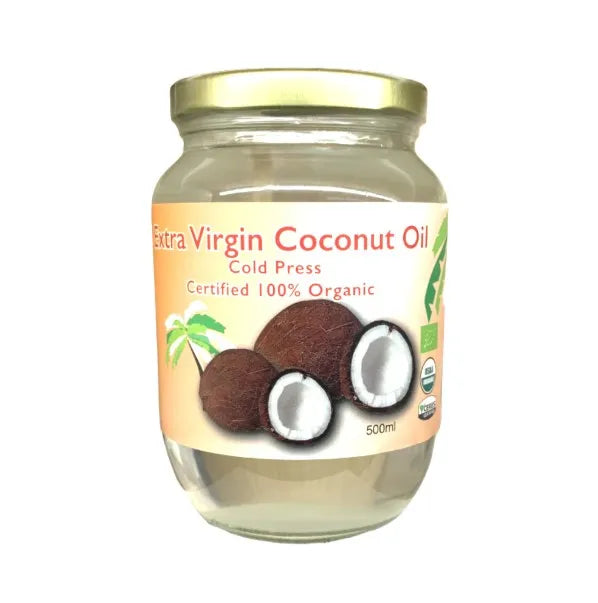 Coconut King – Organic Extra Vargin Cold Pressed Coconut Oil (500ml)