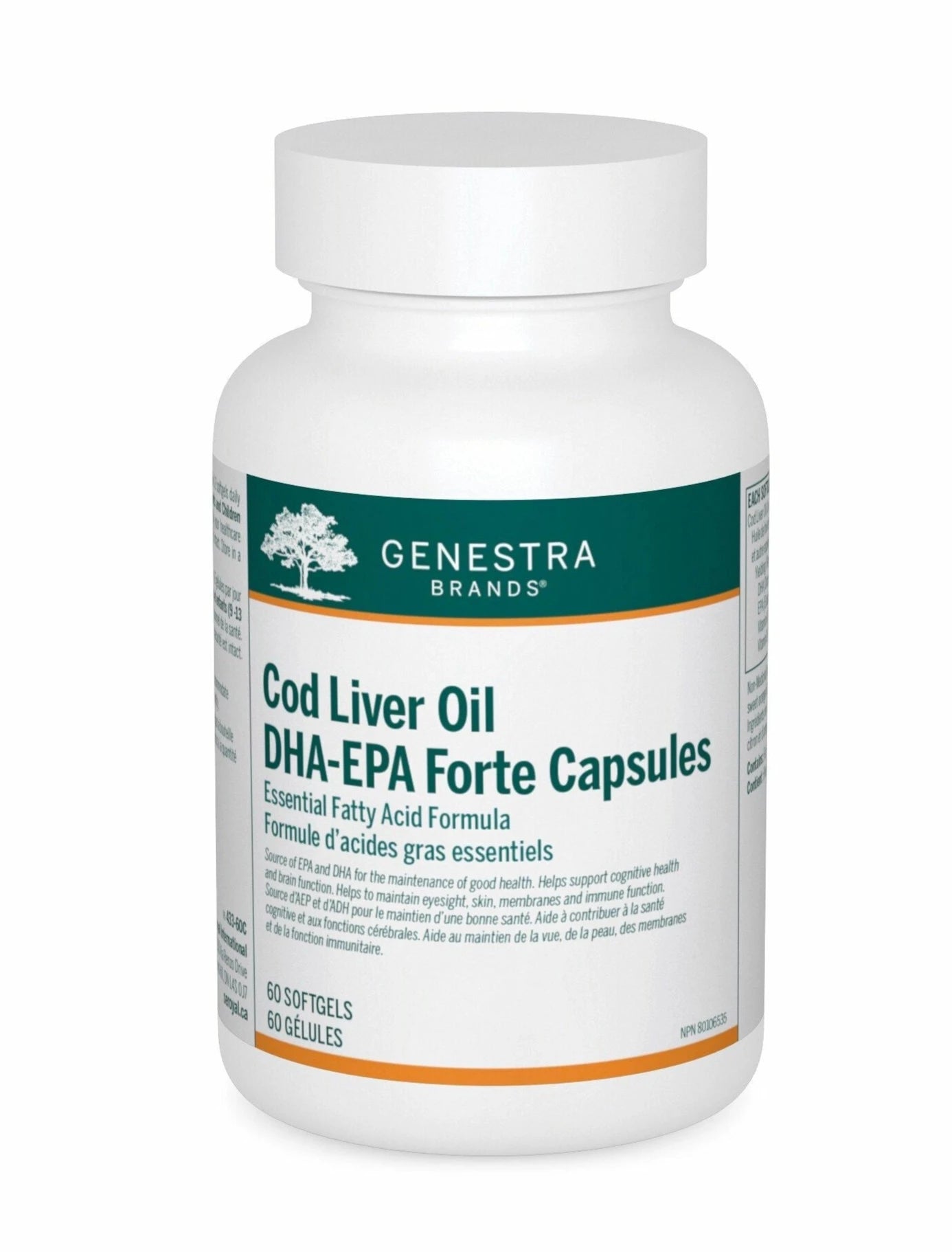 Genestra Cod Liver Oil DHA/EPA Forte (60 Softgels)