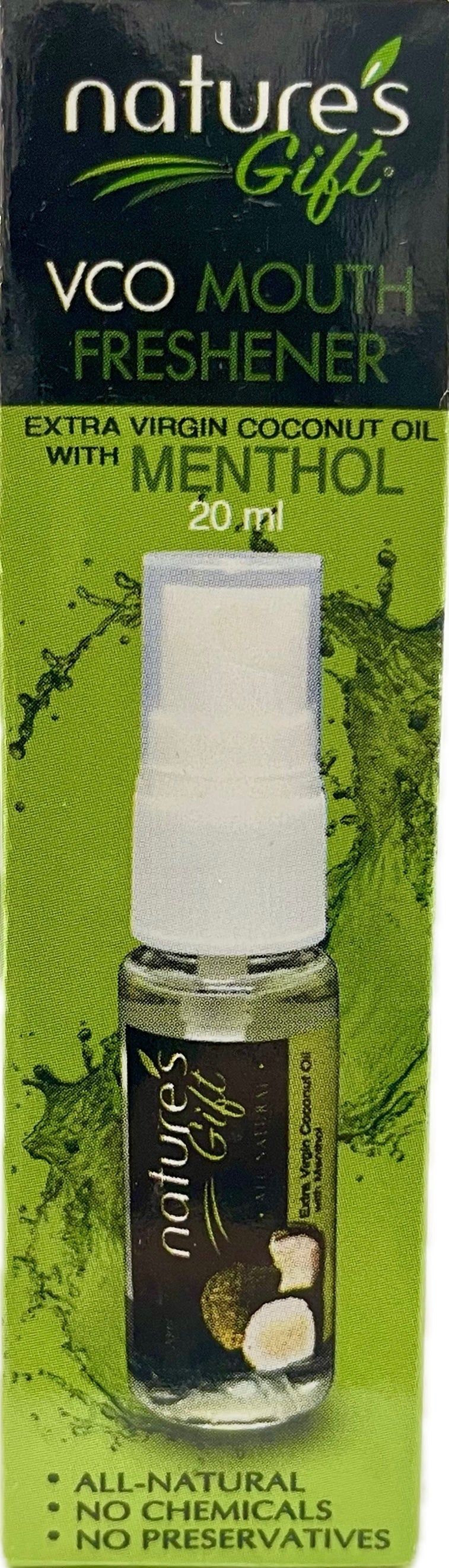 Nature's Gift VCO Mouth Freshener Spray (20mL)