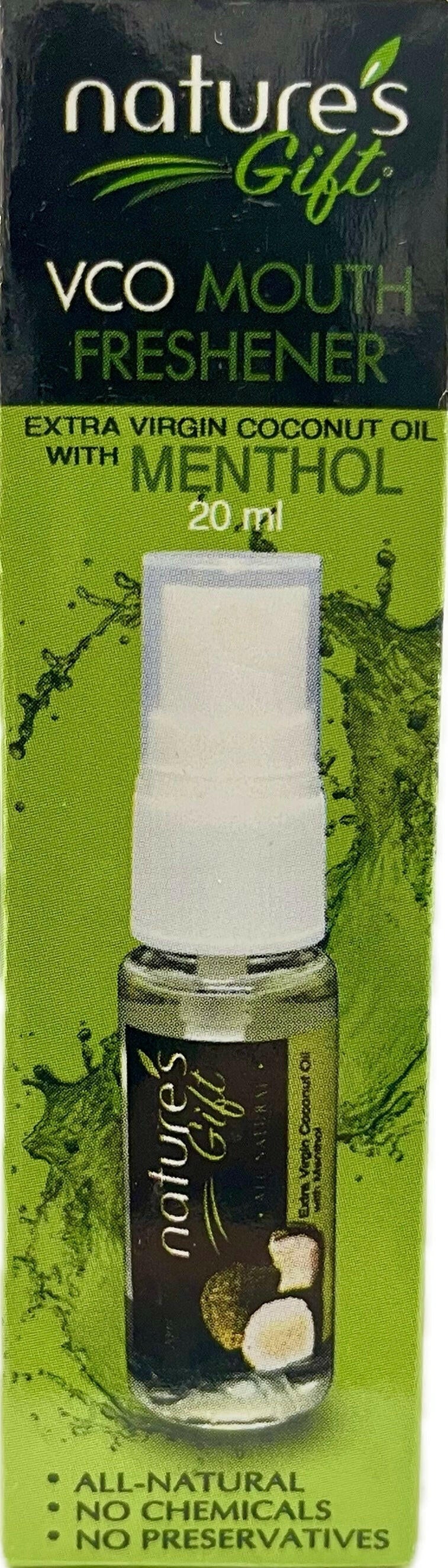 Nature's Gift VCO Mouth Freshener Spray (20mL)