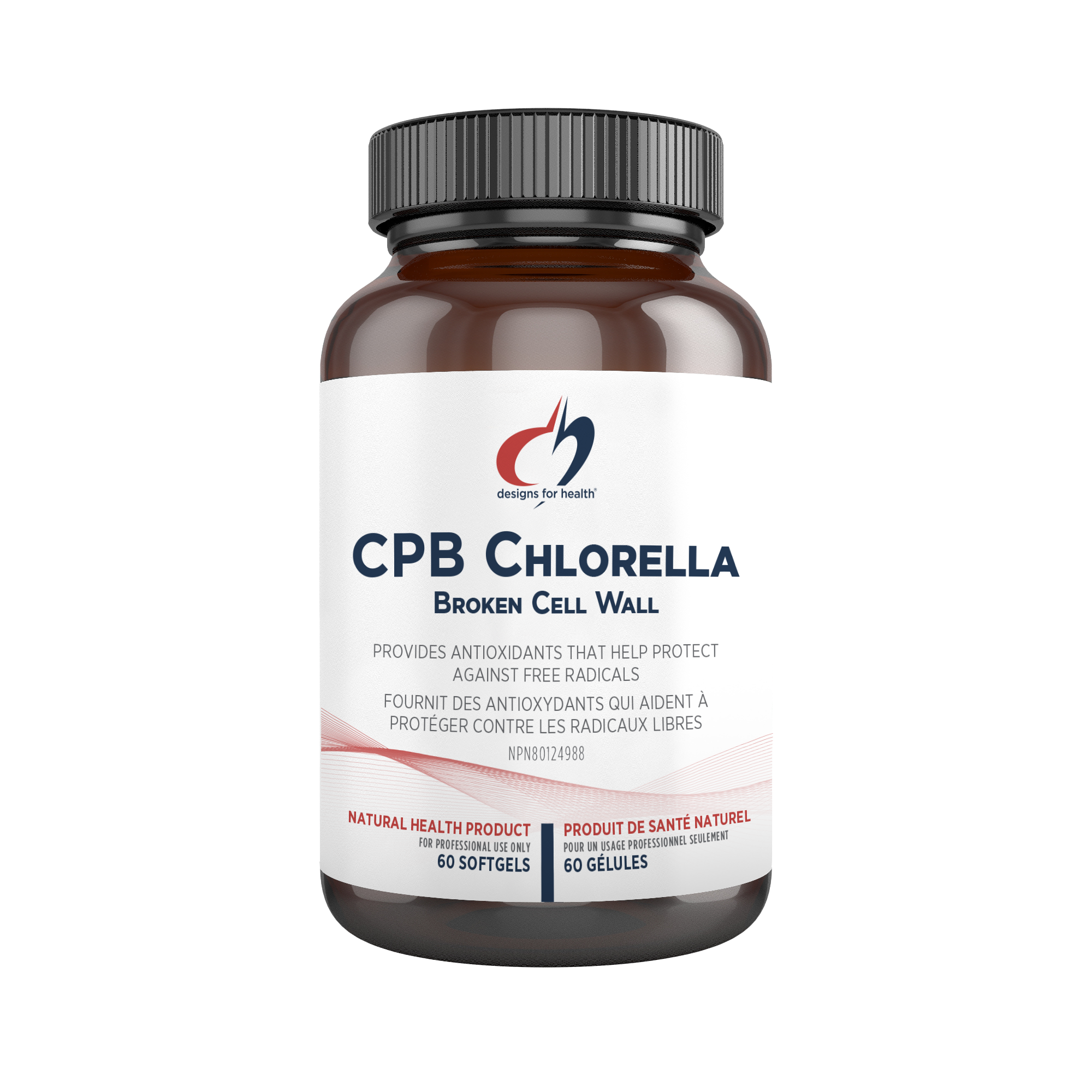 Designs For Health CPB Chlorella (60 softgels)