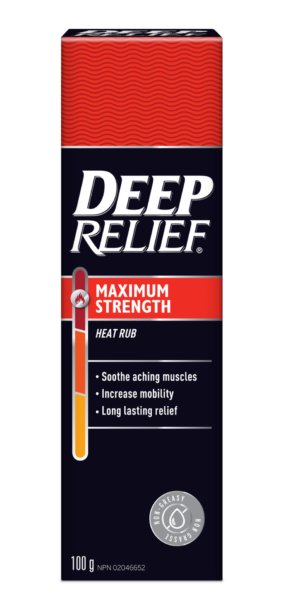 Deep Relief Maximum strength heat rub (100 g)
