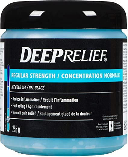 Deep Relief Ice Cold pain relief gel 