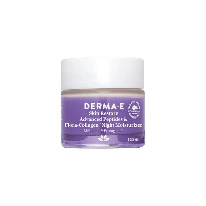 Derma E Advanced peptides & flora - collagen™ night moisturizer (56g)