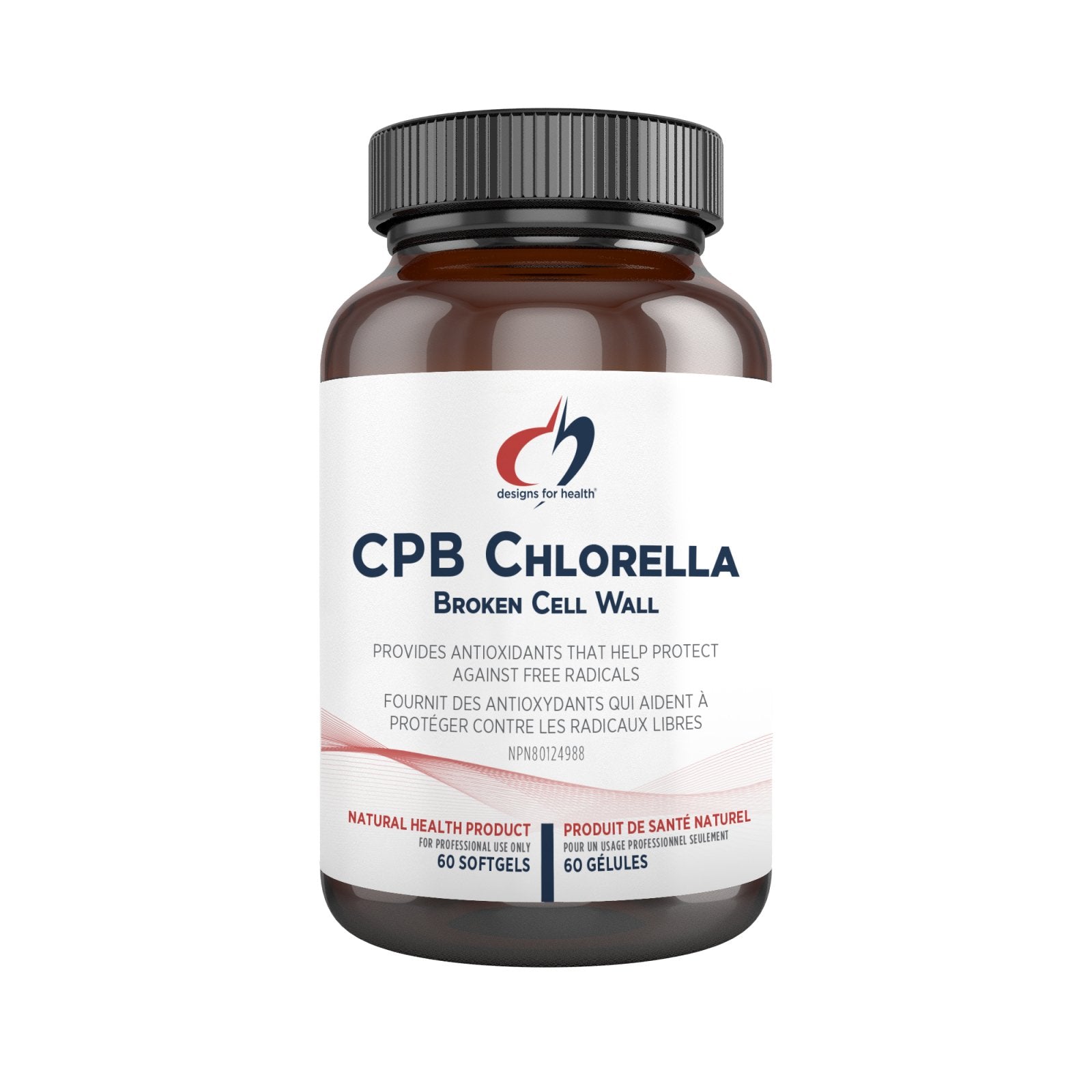 Designs For Health CPB Chlorella (60 softgels)