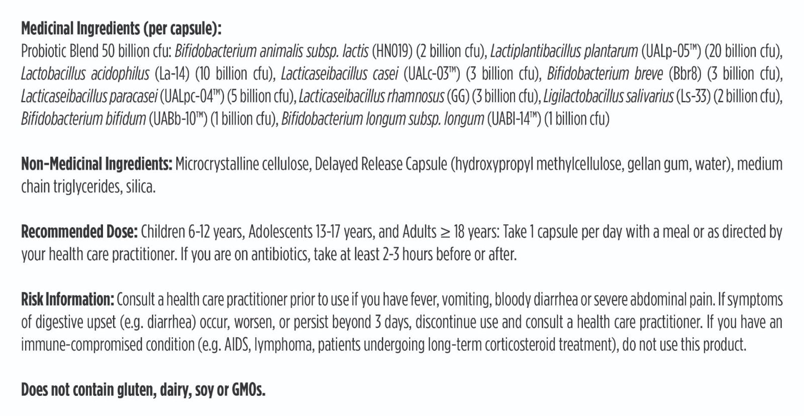 Designs For Health ProbioMed 50 (30 vcaps)