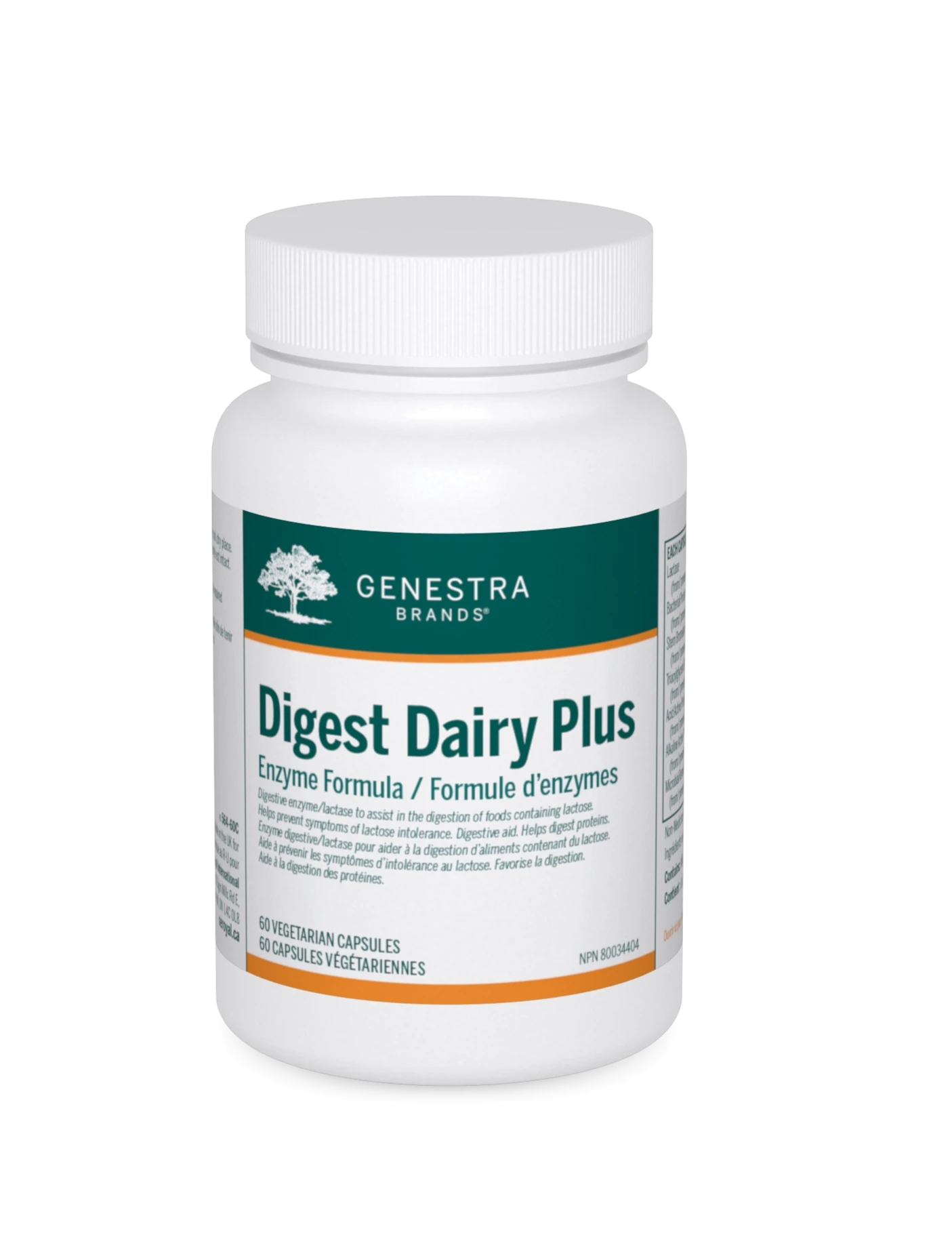 Genestra Digest Dairy Plus (60 Vcaps)
