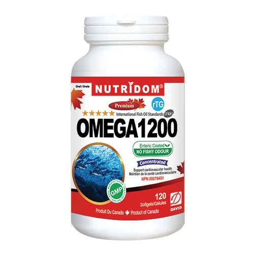 Nutridom Omega 1200 (rTG) (120 Softgels)