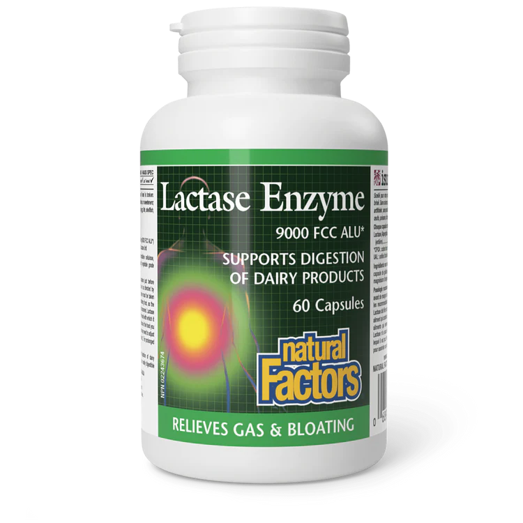 Natural Factors Lactase Enzyme (60 caps)