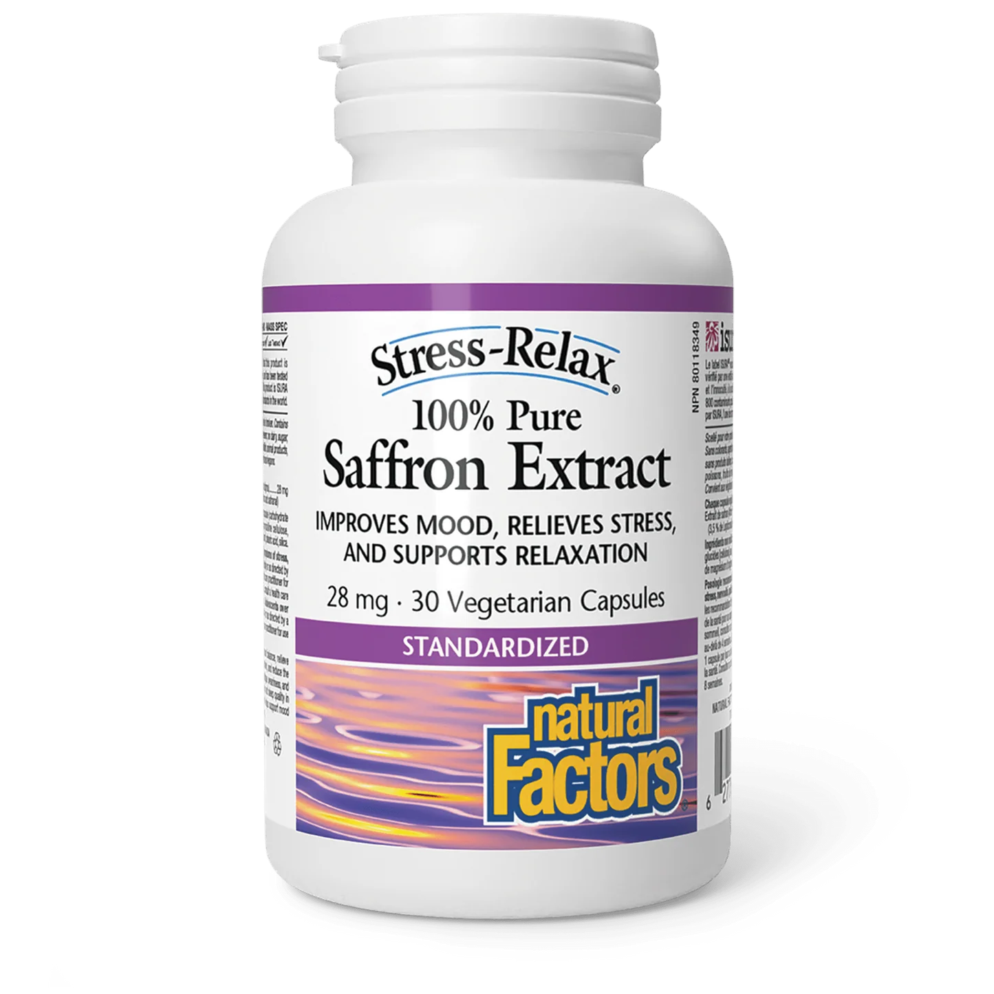 Natural Factors Saffron Extract 100% Pure 28 mg (30 vcaps)
