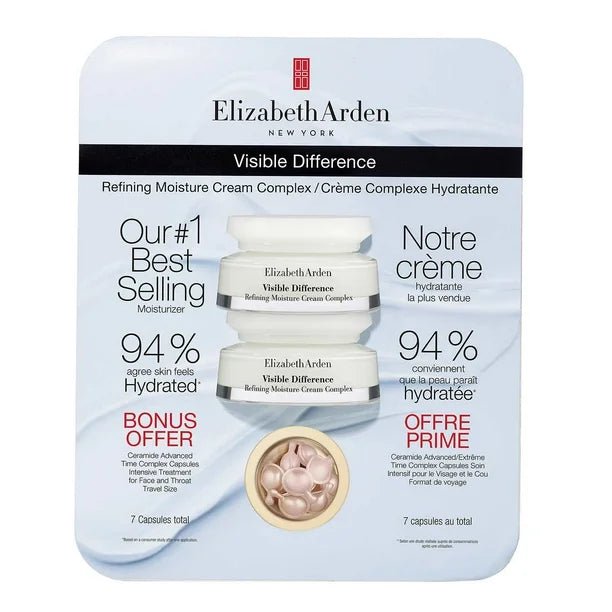 Elizabeth Arden Visible Difference Refining Moisture Cream (2 x 75 mL)