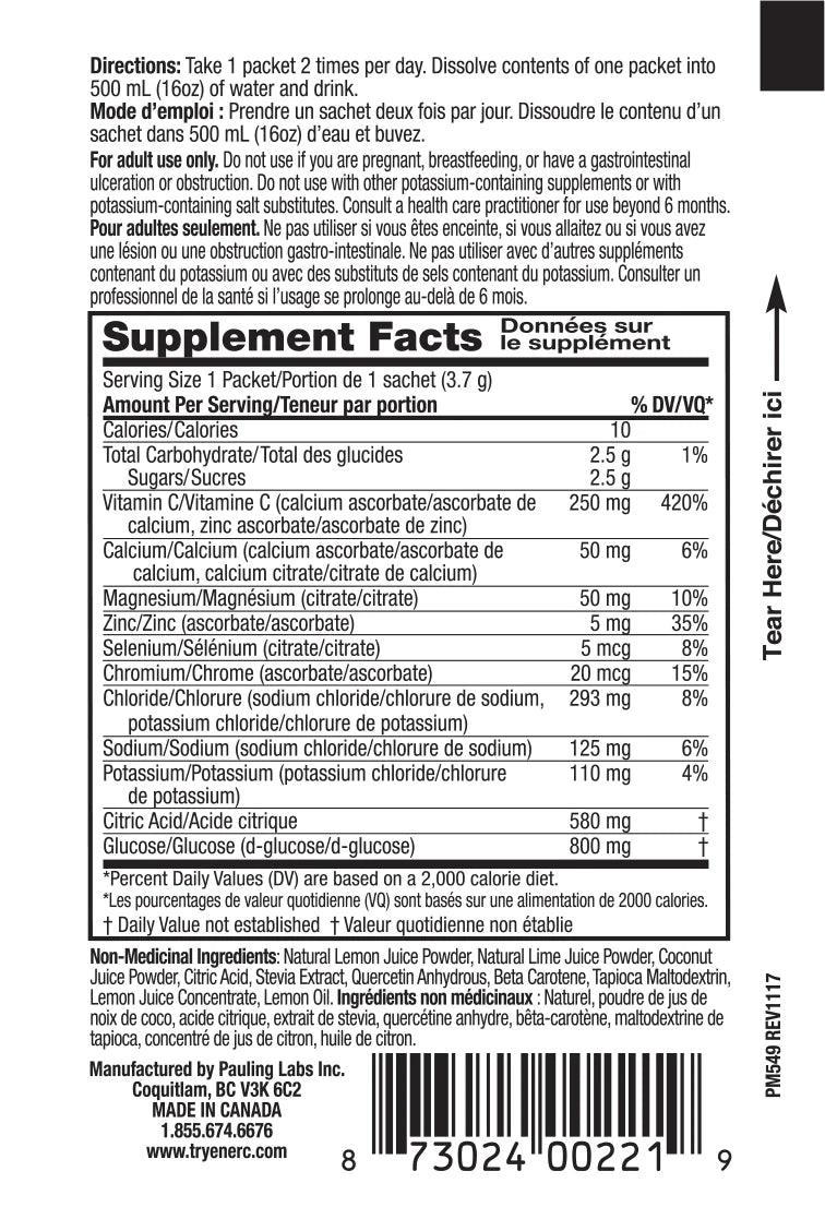 Ener - c Sport Electrolyte Drink Mix (12 packets) Mixed berry