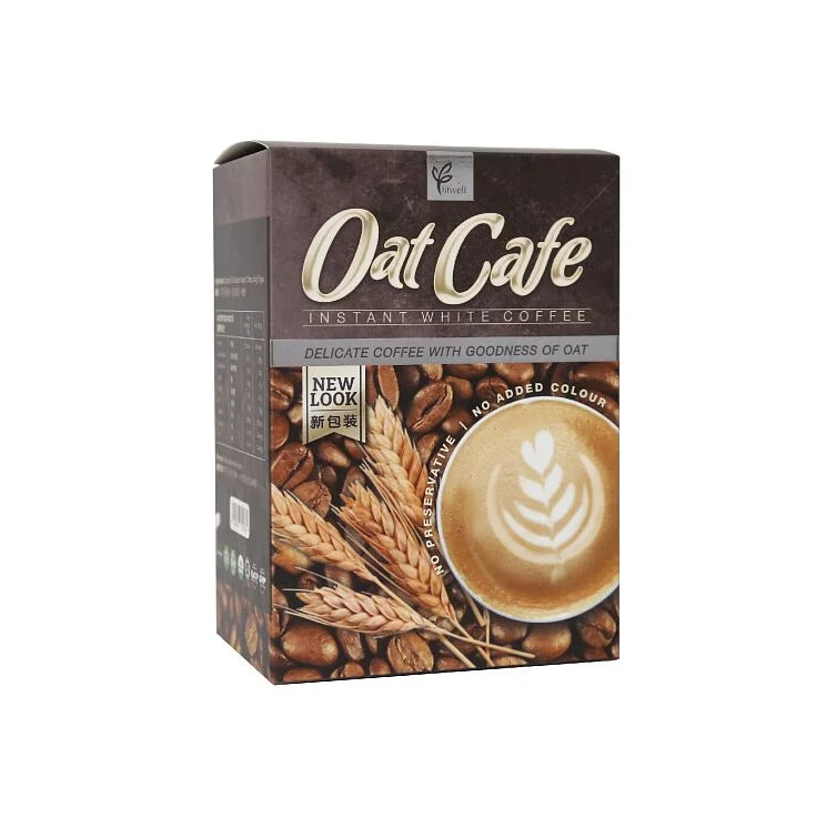 Oat Cafe - 即溶白咖啡 (30g x 12 包)