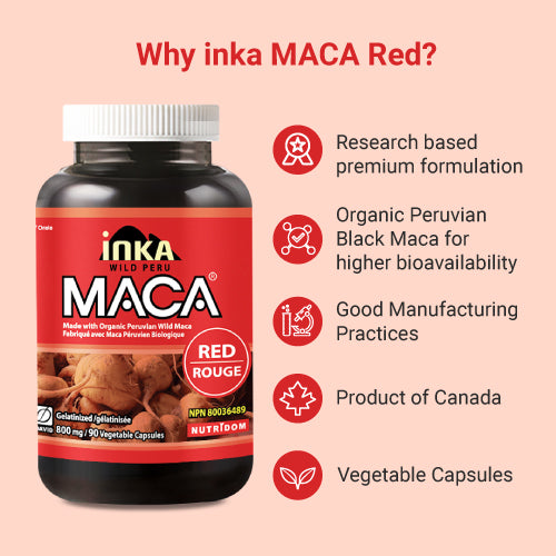 Inka Maca Red 800 mg (90 Vcaps)
