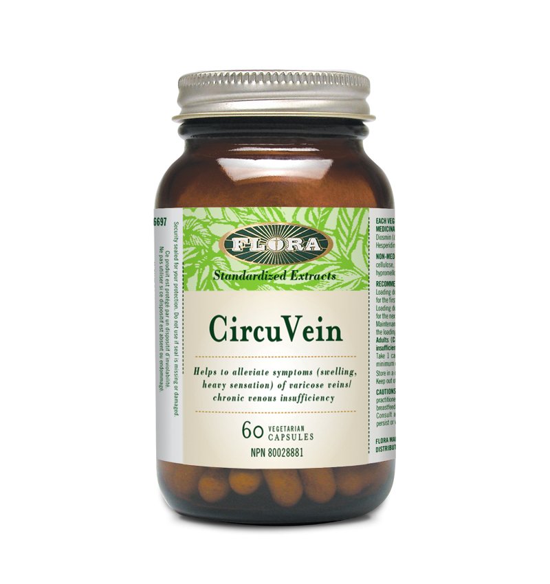 Flora CircuVein (60 Vcaps) - supplement for varicose veins
