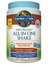 Garden of Life ORGANIC ALL - IN - ONE SHAKE (3 flavors)