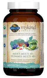 Garden of Life Organic Men's multi 40+ (60 vegan tablets)