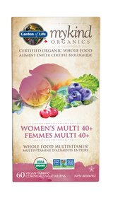 Garden of Life ORGANIC WOMEN'S 40+ MV VTAB - 60 vegan tablets